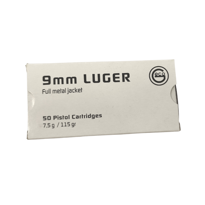 Amunicja GECO 9x19mm FMJ 7,5g/ 115gr